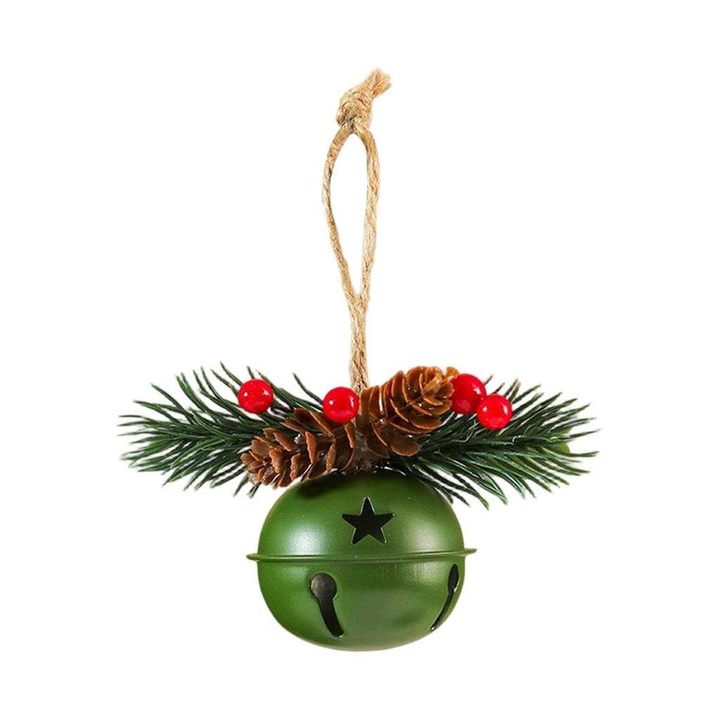 Christmas Bells, Door Hanging Bells, Red Fruit Cones, Wind Chimes, Christmas Tree Ornaments, Christmas Decorations