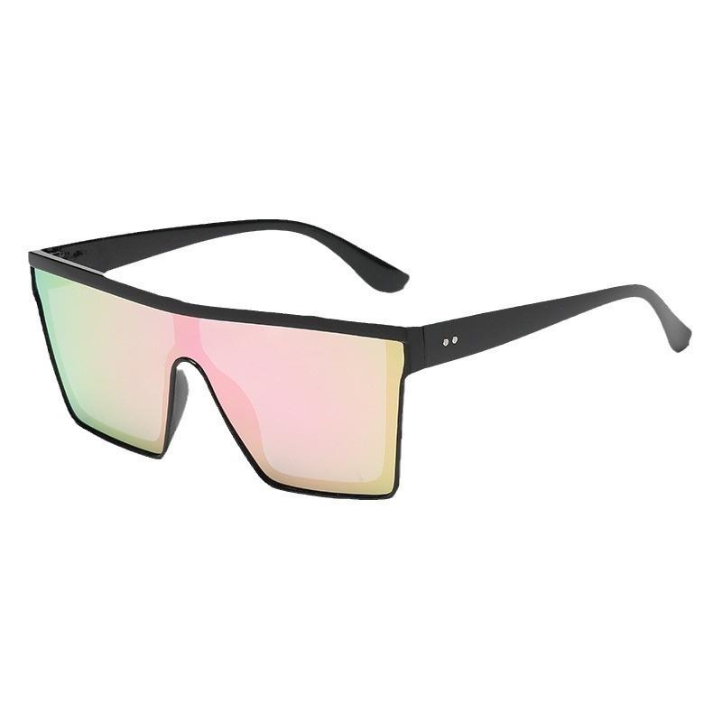 Fashion Women'S Sunglasses Punk Outdoor Cycling Glasses Men'S Large Frame One-Piece Sun Glasses Uv400 Eyewear