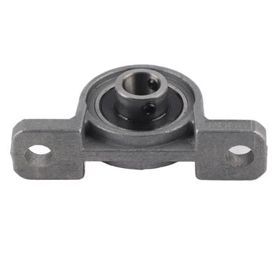 Montiertes Stehlager-Einsatzlager 10mm Zinklegierung Montiertes Lager Stehlagergehäuse Lager Einsatz Metallkugel Welle KP000