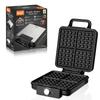 Home Breakfast Machine Waffle Maker Automatic Four Slices Double-sided Heating Electric Cake Pan Light Food Machine