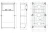 Surface-mounted Distribution Board Ip54 13-Module Distribution Box Hermetic Enclosure