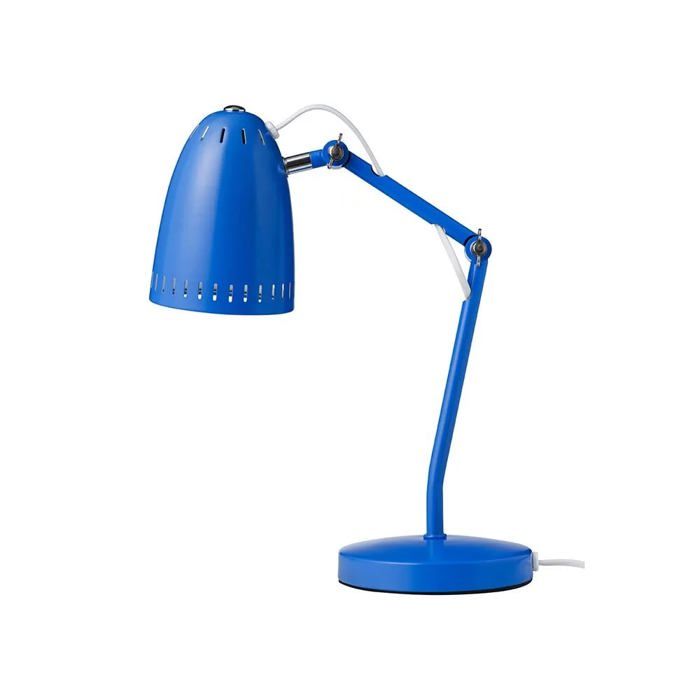 Lampe de bureau - SUPERLIVING - Dynamo 345 - Bleu - Métal - Articulée