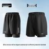 Li-Ning Herren 2-in-1 Schnelltrocknende Laufshorts