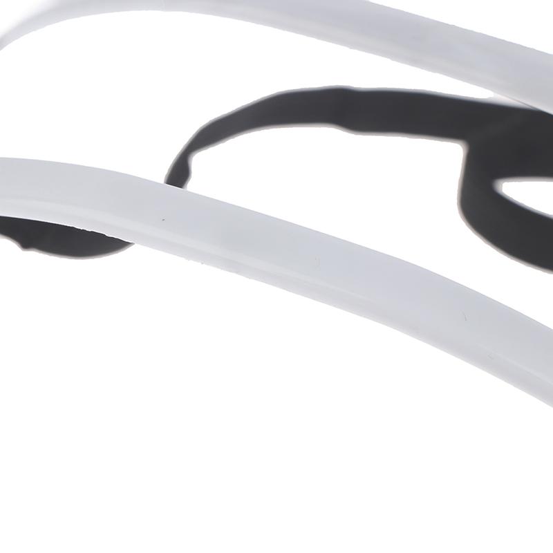 Weißer Nackenhaarlinien-Leitfaden Nackenlinie Haarlinie Haarschnitte Vorlage Rasieren Trimmen