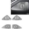 Protective Cover For Car Door Horn Stainless Steel Trim For Mercedes Benz S-Class -