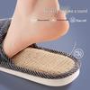 Men's Luxury Breathable Linen Slippers - 2025 Summer Non-Slip Casual Style