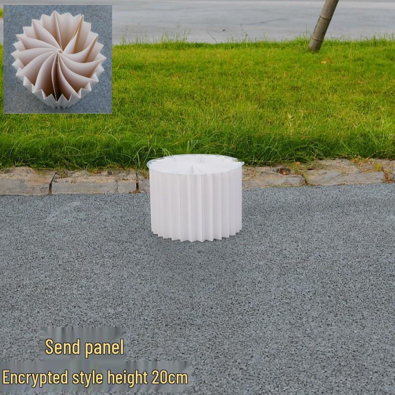 Wedding & Event Origami Dessert Display Stand - Round Foldable Columns for Cakes and Ornaments