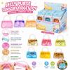 Glitter Filling Purse Fidget Toy Mini Squishy Toy Prize Box Toys  Jelly Handbag Toy