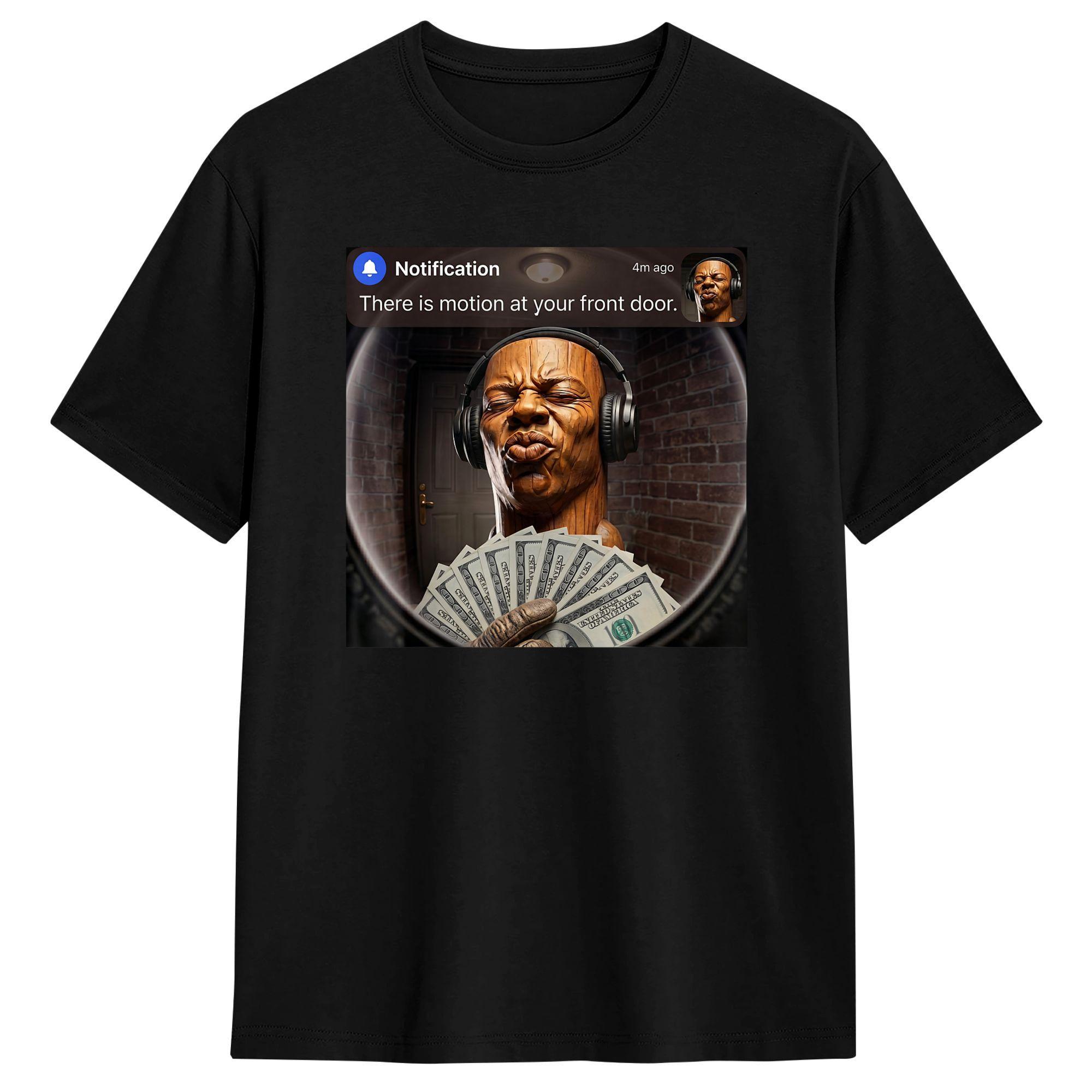 

Vintage There is Motion at Your Front Door Speed Tung Sahur Meme T-Shirts for Men Cotton T Shirts Short Sleeve Tees Clothes 5XL різнокольоровий