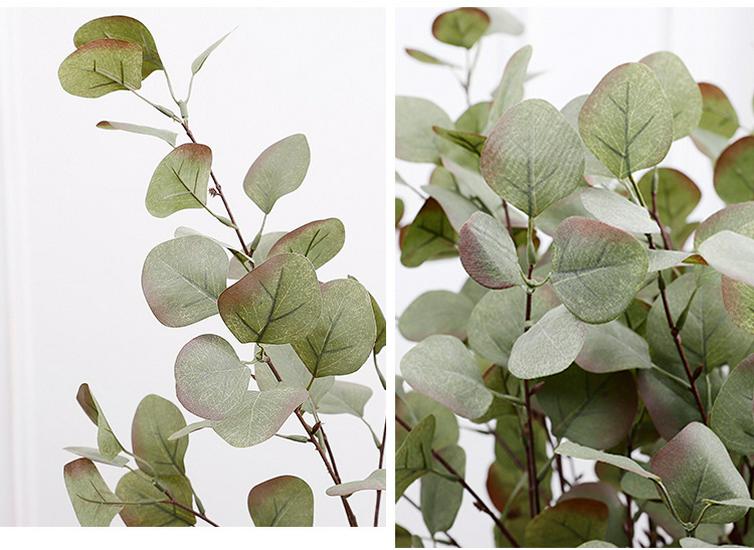 Eucalyptus Money Leaf Artificial Plant for Home Decoration