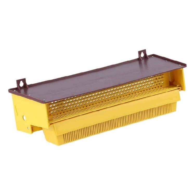 Heavy Duty Beekeeping Pollen Collector Plastic Construction Ventilated Removable Tray Easy Clean Accessory