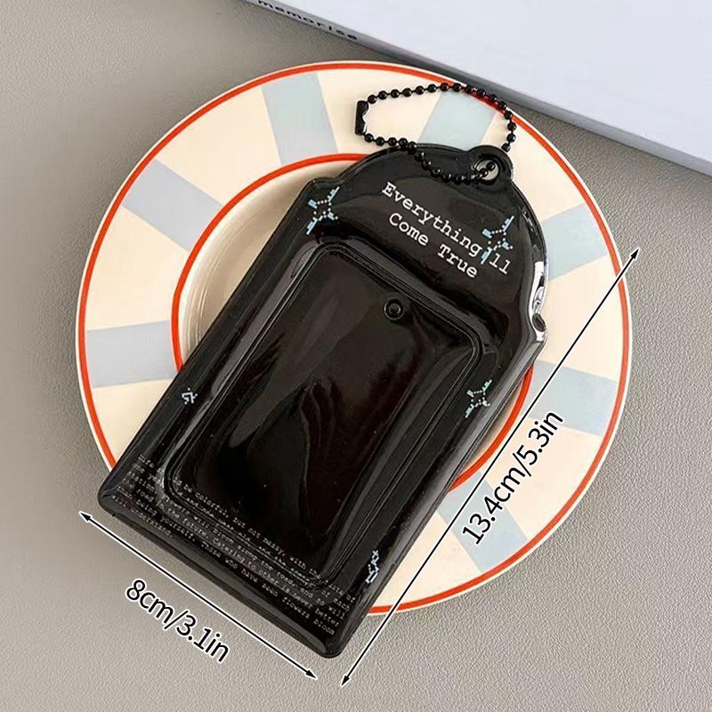 Binder Photocards Holder Mobile Phone Shape Acrylic Photo Frame Supplies Poca Holder Idol Picture Protector Stationery Supplies