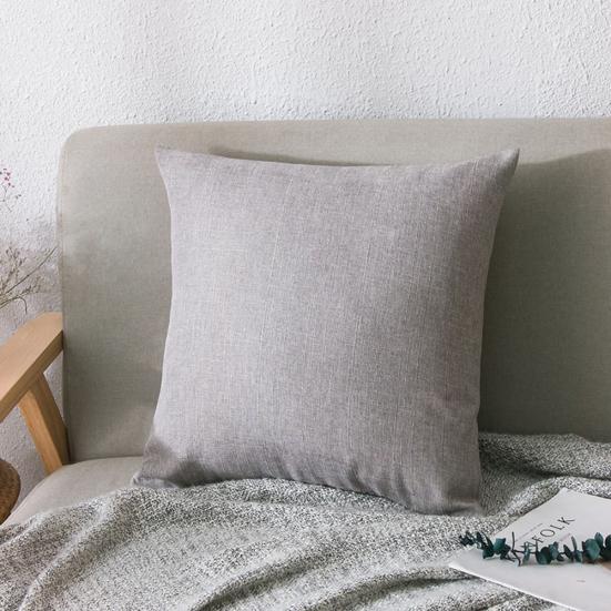 Husă moale de culoare solidă Pernă pentru pernă Acasă Husă de pernă Canapea