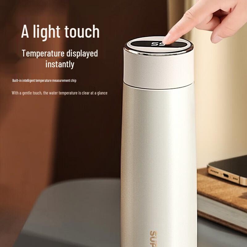 SUPOR Smart Display Insulated Tea Mug