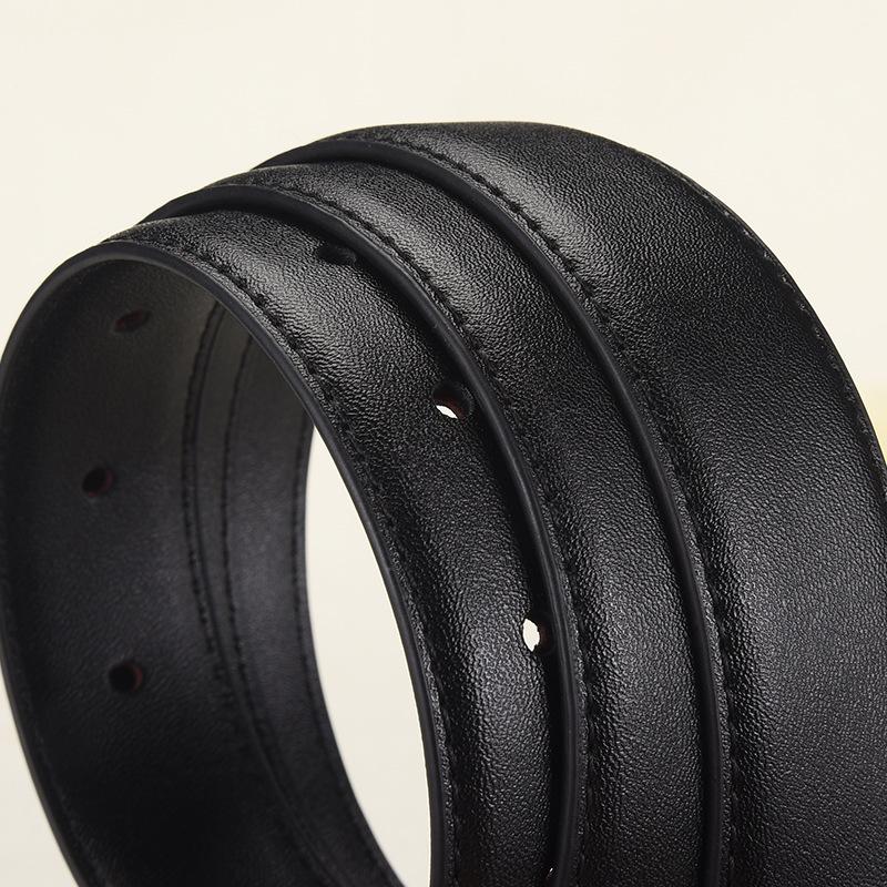 Belt Accessories Premium Black Women'S Skirt Women'S Leather Belt