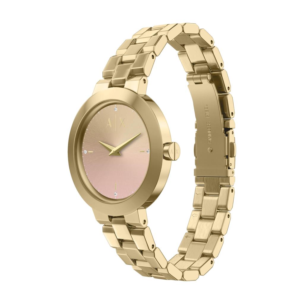 Armani Exchange Women's Analog Stainless Steel Watch AX5182