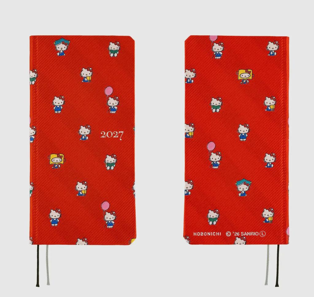 Hobonichi Weeks 2027 Hello Kitty Friends My Techo Japanese Planner