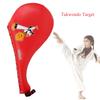 ST0001 PU Leather Red Children Taekwondo Boxing Hand Foot Pad Training Kicking Target AccessoryRed