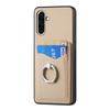 Etui na Samsung Galaxy A36 5G z przegródkami na karty, uchwytem pierścieniowym, podpórką i osłoną na telefon