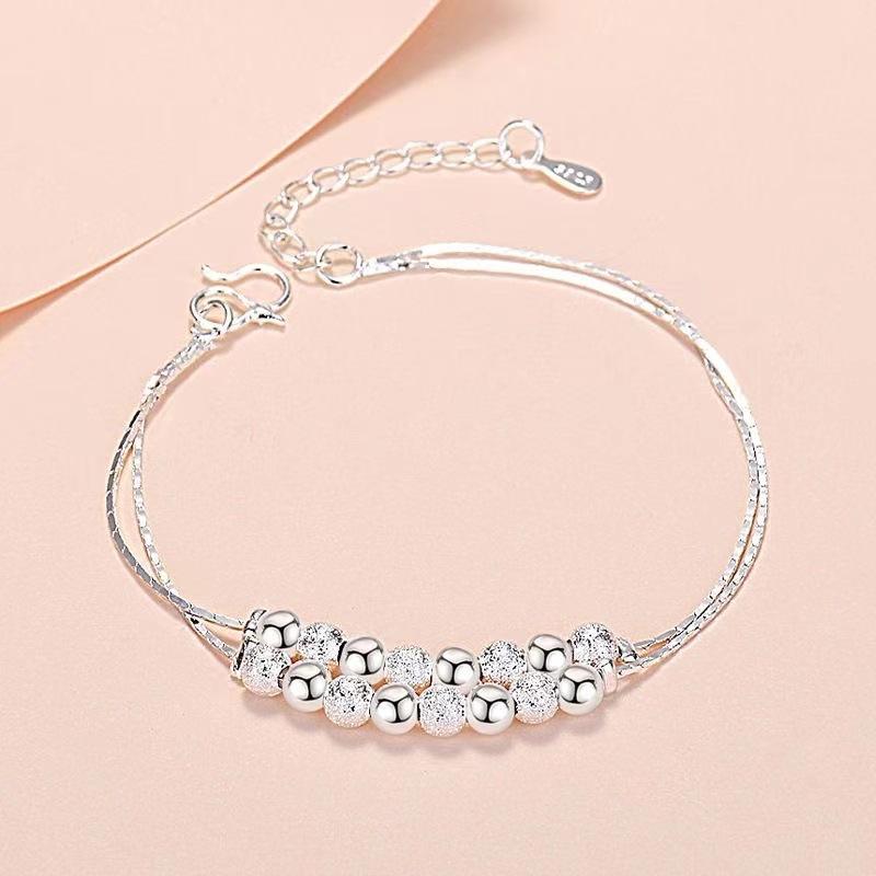 Fashion 925 Silver Bracelets For Women Luxury Original Designer Hollow Lantern Ball Charm Bracelets Beautiful Jewelry