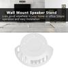 WallMounted Speaker Stand Easy Assembly Fashionable Design Wall Bracket Accessories for Speaker(Black )