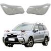 Compatible for Subaru Forester 2013 2014 2015 Headlamp Cover Headlight Shell Transparent Lens Plexiglass Replace Original Lampshade(Left)