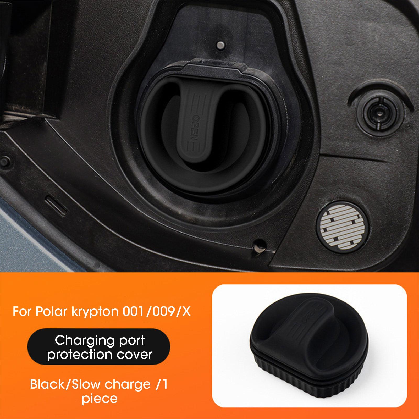 

Для ZEEKR 001 009 X защитный чехол для порта зарядки силиконовый магнитный присоска водонепроницаемый защитный чехол для серии ZEEKR