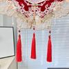 Yunjian Collar Decorative Hanfu Tassels Pearls False Collar Detachable Collar
