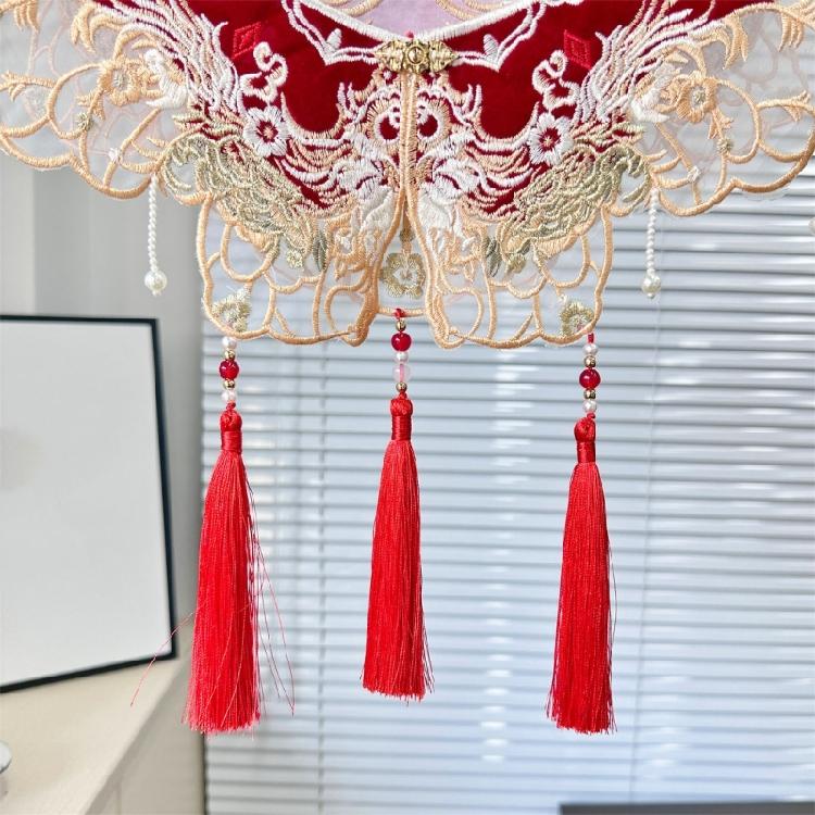 Yunjian Collar Decorative Hanfu Tassels Pearls False Collar Detachable Collar