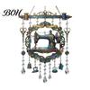 Gift for Tailors And Patchwork Lovers Vintage Sewing Machine Crystal Wind Chime, Acrylic Outdoor Hanging Suncatcher, Indoor Ornament Colorful Pendants