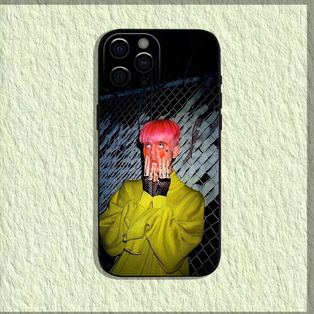 L-Lil Peep Cry Baby Phone Case For iPhone 16,15,14,13,12,11,Pro,X,XS,Max,XR,Plus,Mini Soft Black Cover