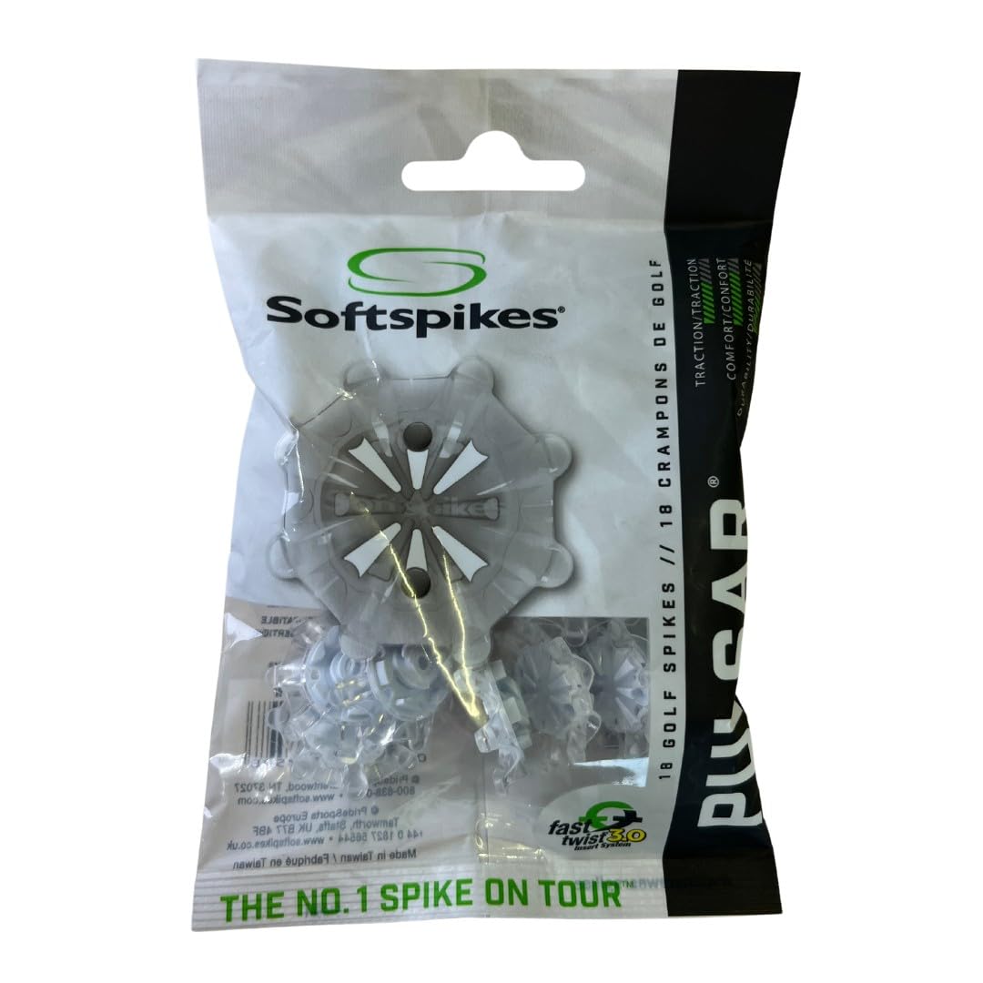 

Softspikes Pulsar LP (FastTwist3.0) 18P Clear x White S-555(020)
