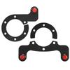 Carbon Fiber External Horn Button Kits for MOMO/OMP/Nardi/ 6 Steering Wheel Steering Wheel Horn Button