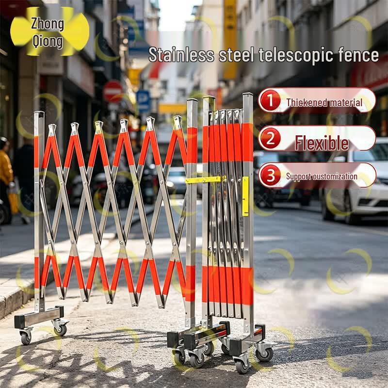 Stainless Steel Retractable Safety Barrier