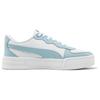 Puma Skye Leather Casual Comfortable Low-Top Sneakers Women sneakers White Blue 374764-21