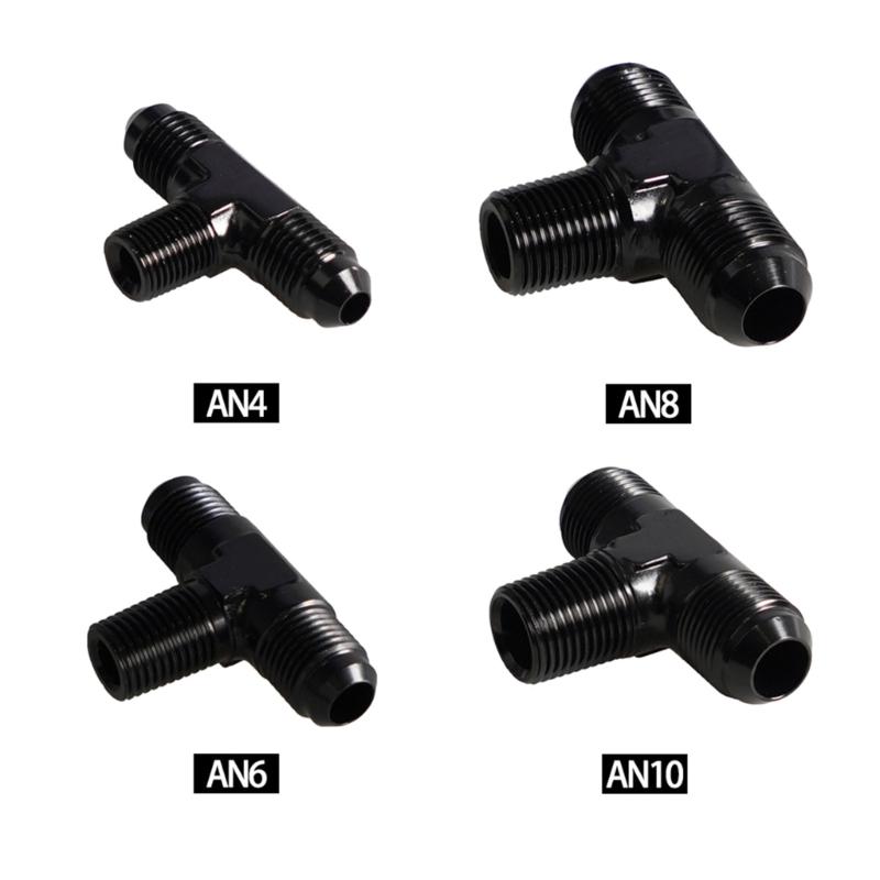 T-shape Adapter for Automotive Modification Aluminum Junction Coupler Adapter