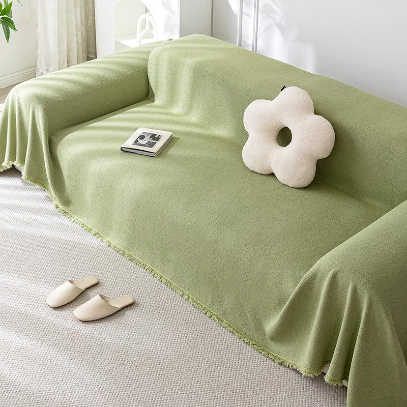 Waterproof Sofa Cushion Cover Towel Four Seasons Universal Non-Slip Cushion Sofa Cover Lazy Square Cat's Paw Cloth Cushion