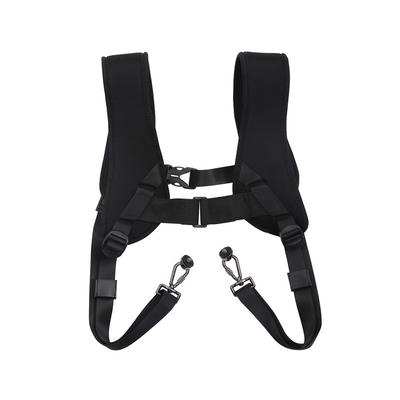Release Double Shoulder Harness Soft Pad Decompression Foam Strap Belt for Canon for 2 Cameras Digital DSLR Strap