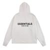 Unisex Streetwear Hoodie With Letter Print Contrast Stitched Pockets Oversized Cotton Sweatshirt Fall
