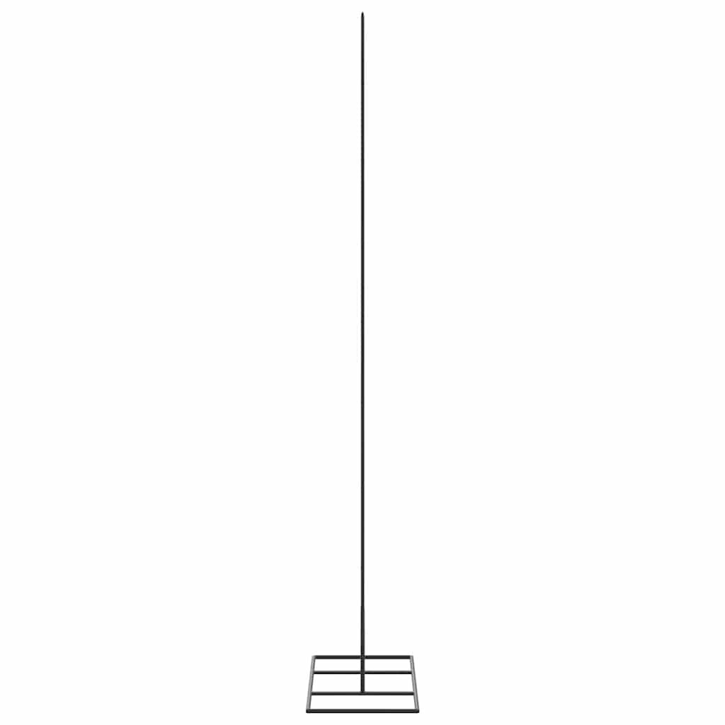 Metal Christmas Tree for Decorations Black 150 Cm