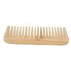 Durable Bamboo Comb Safety Wet Hair Comb For Salon Hair Detangling Comb  Home Use