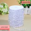 Acrylic Beaded Curtain for Weddings, Aisle Runners, Stage Decor, and Christmas Trees