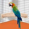 High Quality Parrot Standing Platform Rack Bird Climbing Wood Stand Cage Toy