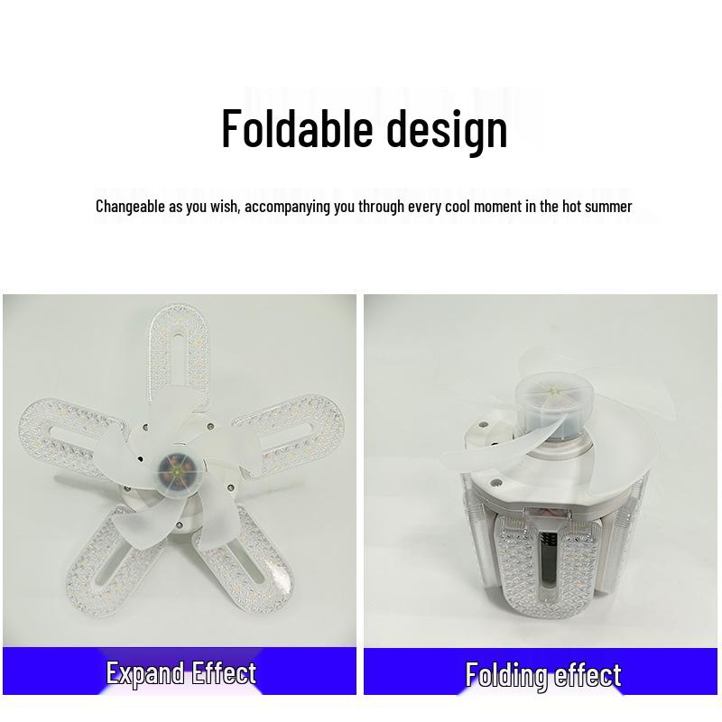 Best-Selling Crystal Ceiling Fan Light with Remote Control & Dimmable LED, E27 Screw Base for Home and Dorm