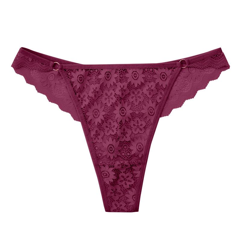 Sexy Lace Thong Lingerie - Women's Temptation Lace Underwear for Fitness