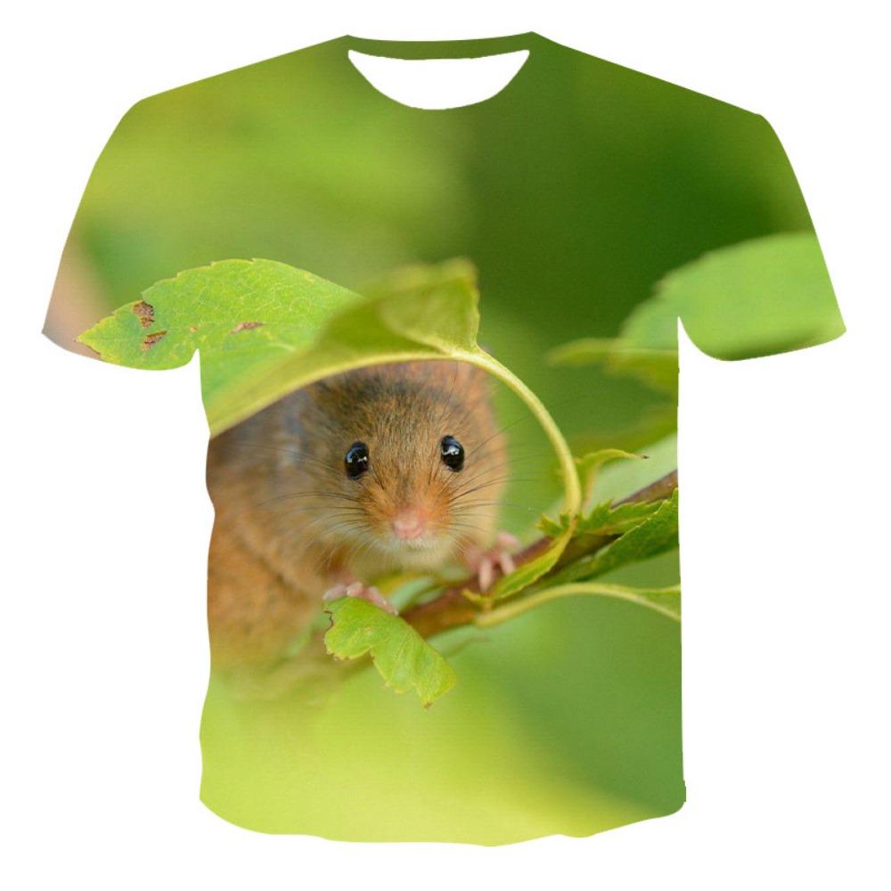 

Забавные футболки с морской свинкой, хомяком, милыми животными, уличная одежда с 3D принтом, мужская и женская модная футболка большого размера, детские футболки, топы, одежда M