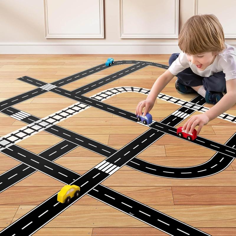 Road Railway Track Road Tape Children's Traffic DIY Washi Tape