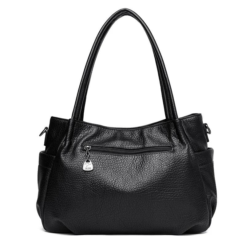 Luxury Women Tote Handbags High-capacity PU Leather Ladies Shoulder Bags High Quality Female Top Handle Messenger Crossbody Bags