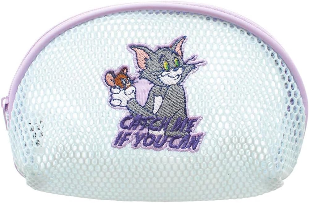 

Tees Factory Tom and Jerry Mesh Round Pouch Blue TJ-5544327BL