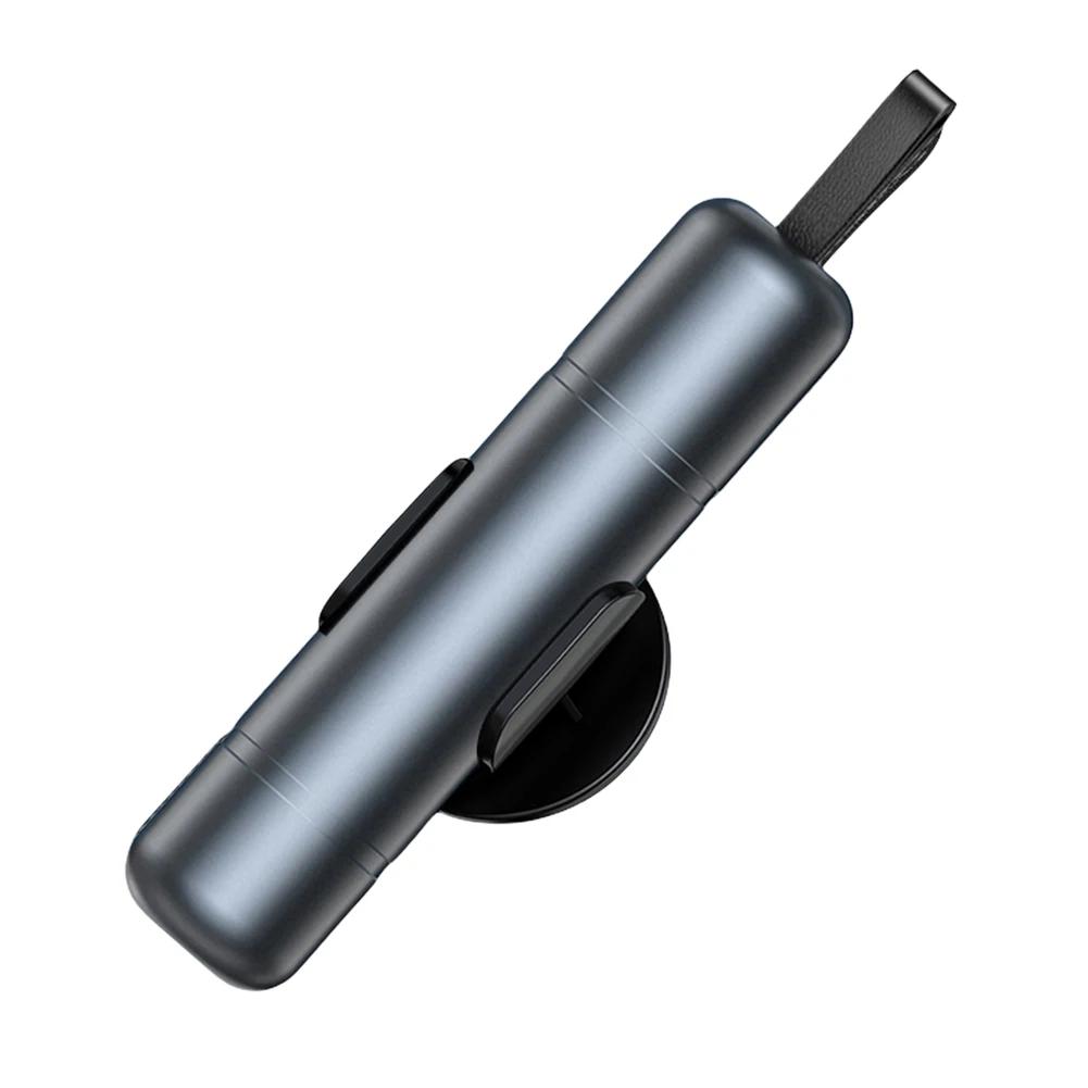 

Auto Emergency Glass Window Breaker Aluminum Alloy Seat Belt Cutter High Hardness Escape Hammer Life-Saving Rescue Tool серый